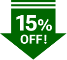 15% OFF