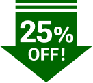 25% OFF